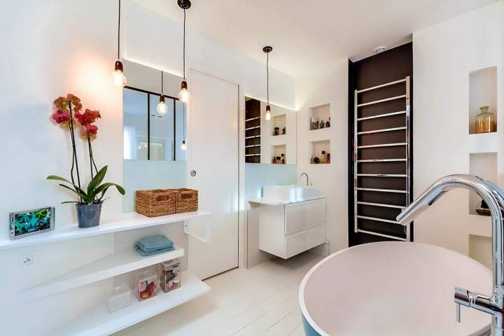 Création et rénovation complète de salle de bain.