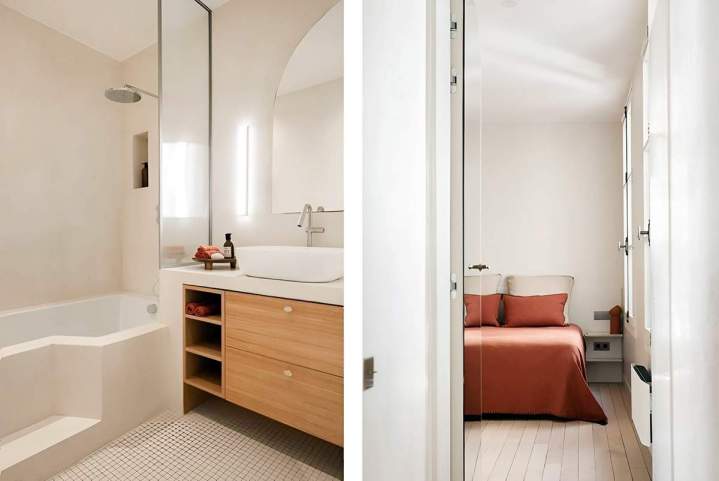 Travaux de peinture intérieure et décoration.